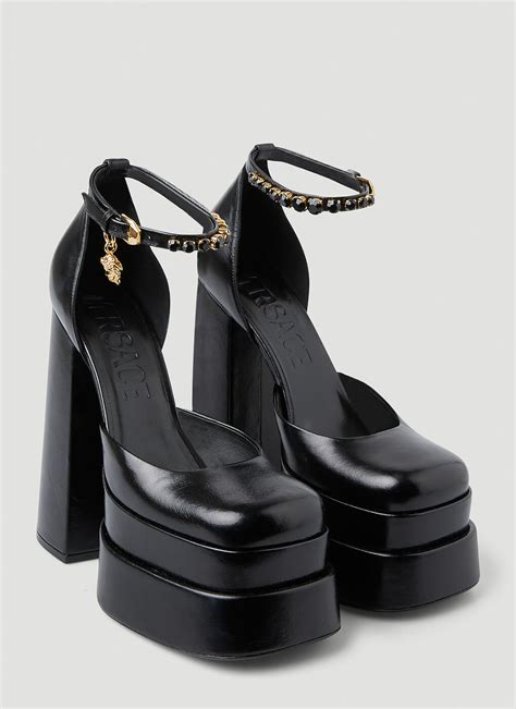 versace high heels sale|versace aevitas platform.